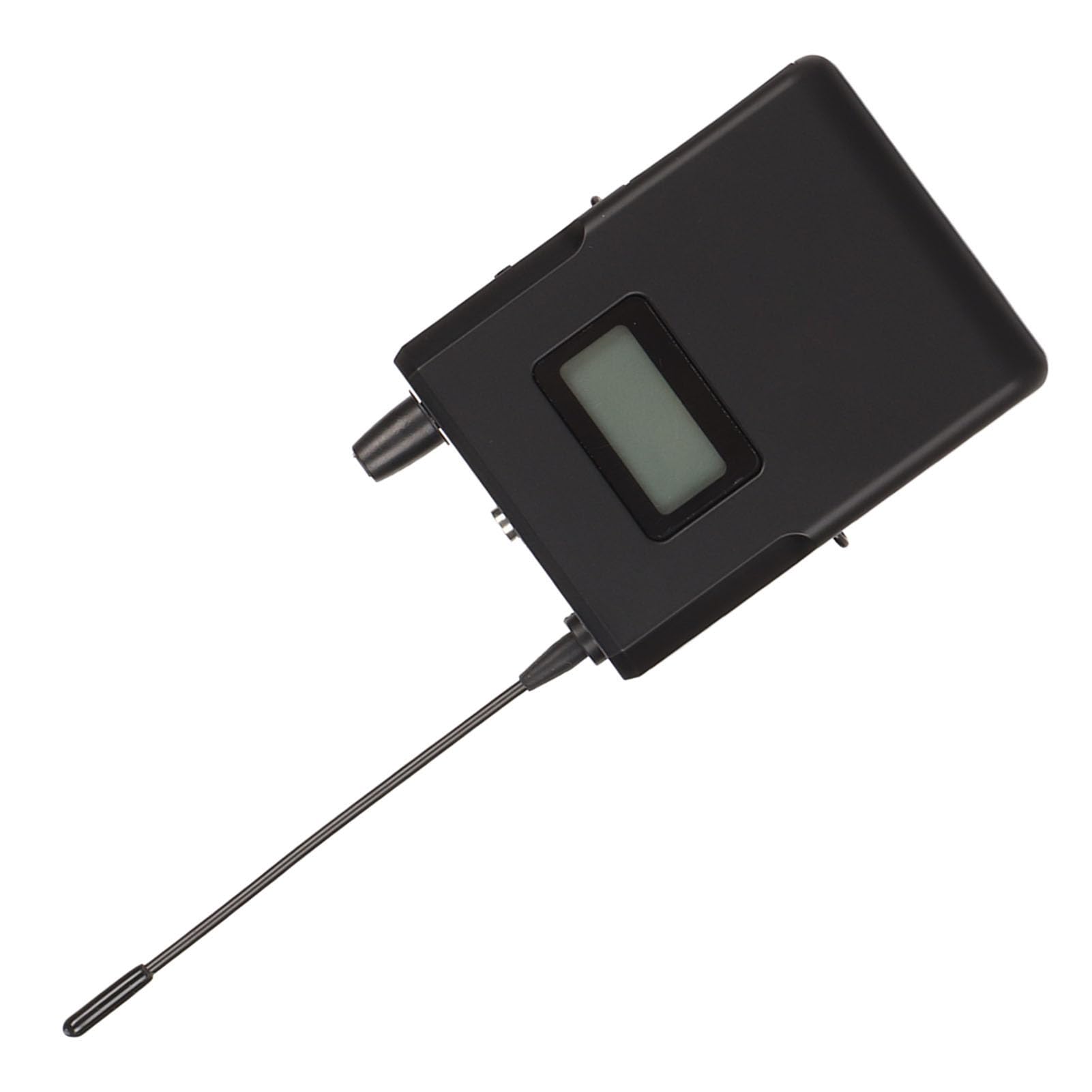 Récepteur ANLEON S2R, Récepteur Radio Portable à écran LCD avec Signal Stable, écouteurs, 670-680Mhz, pour une Utilisation Intérieure et Extérieure