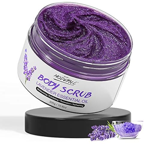 Exfoliante Corporal de Lavanda y Sal del Mar Muerto Cover