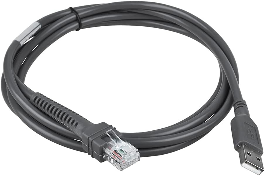 CJP-Geek6.6ft USB Cable Cord Plug Wire Compatible with Symbol Barcode LS4008I LS4208 LS3008 LS3408