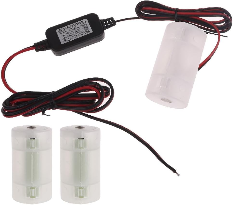 LR20 D Battery Eliminators Wire Line Power Supply Cable 4