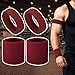 TopTie 4 PCs Bicep Bands Wristbands Absorbent Sweatbands, Pink Elastic Armband for Football Basketball Baseball Battle