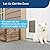 PetSafe Extreme Weather Dog and Cat Door - Aluminum Frame Pet Door - Medium