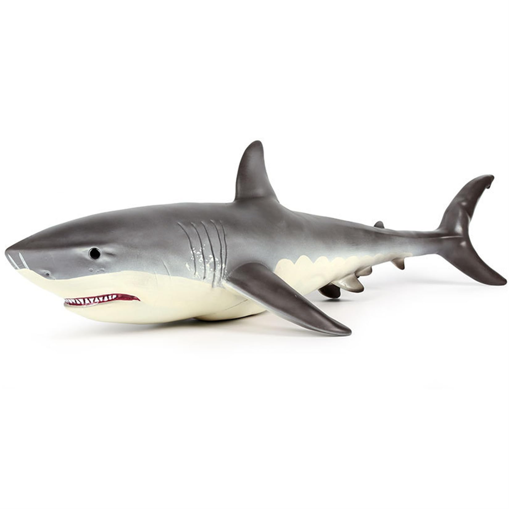 Amazon | EUHELOPA ホホジロザメ サメ フィギュア 大きいサイズ 55cm級