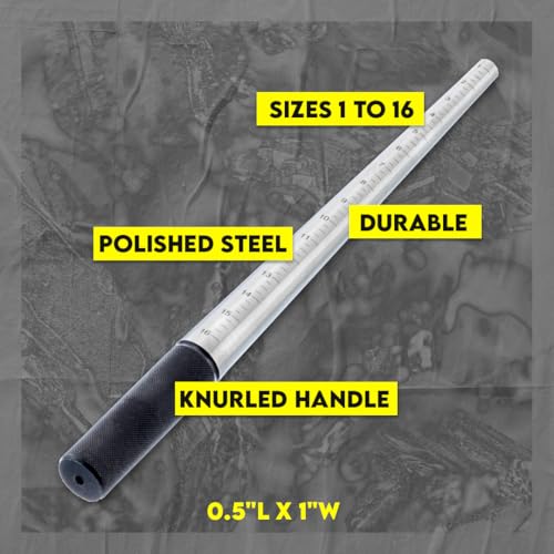SE 13-Inch Polished Steel Mandrel