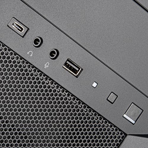 Image of Silverstone Technology FARA 313 Compact Micro-ATX Tower Chassis with Excellent Drive Compatibility and Type-C Port, SST-FA313-B-C