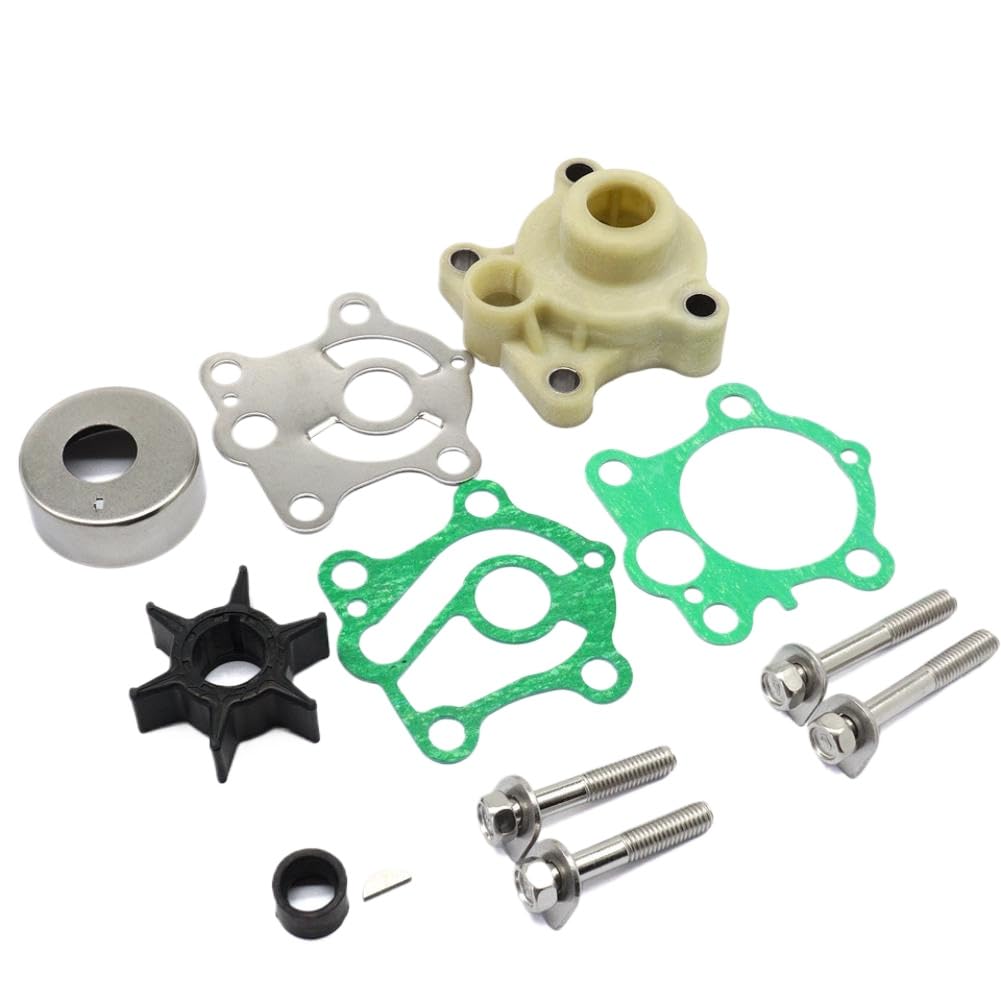 Kit Riparazione Pompa Acqua Compatibile Con Fuoribordo 48 55 60 HP | Adatto ai modelli a 2 tempi 48W, W55, 675; Sostituisce i numeri di parte 84188M, 18-3425, 46-84188T