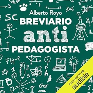 Diseño de la portada del título Breviario antipedagogista