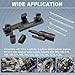 ReluxGo Camshaft & Crankshaft Timing Locking Tool Kit, Compatible with Volvo S40 S60 XC90 V70 S80 2.0 2.3 2.4 2.5 2.8 2.9T, 4 5 6 Cylinder Engine, Replace 9995452 9995451, with Case & Gloves
