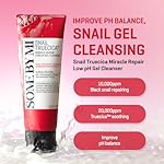 SOME BY MI Snail Truecica Miracle Repair Low pH Gel Cleanser - 3.38Oz, 100ml - Made from Snail Mucin for Sensitive Skin - Daily Face Wash for Deep Cleansing and Skin Moisturizing - Korean Skin Care - Image 2