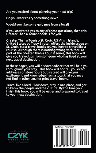 Greater Than A Tourist-St. Croix Us Virgin Islands Usa: 50 Travel Tips From A Local (Greater Than A Tourist Caribbean) #TOP1