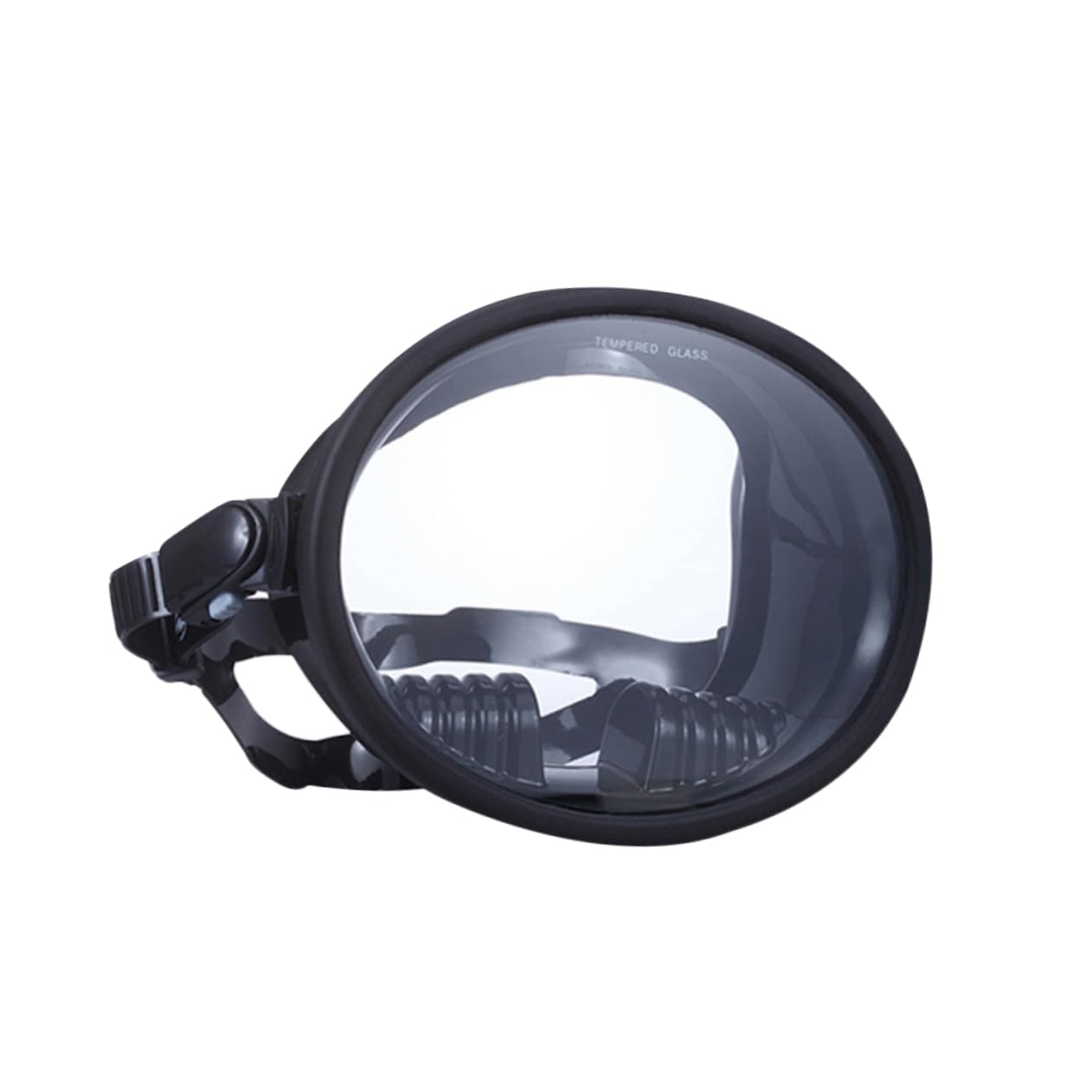 Anneome Gafas de Buceo Antivaho de Visión Amplia Máscara de Buceo de Silicona y Vidrio Templado Cómoda y Estanca para Natación