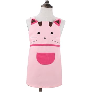 embroidered kids apron