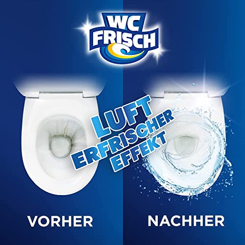 WC FRISCH WC Reiniger Gel Ozeanfrische (750 ml), WC Reiniger mit Lufterfrischer-Effekt, Toilettenreiniger sorgt für hygienische Frische, mit 4-fach Aktivstoff-Kombination 5