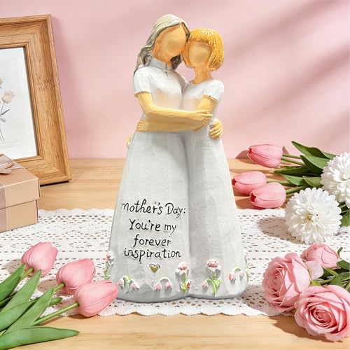 Figura Decorativa Resina Madre e Hija 5.7 in miniatura 5