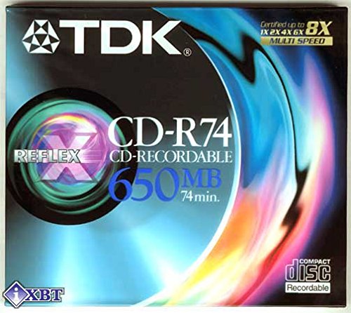 TDK cdr74 CDR 650 M B 10