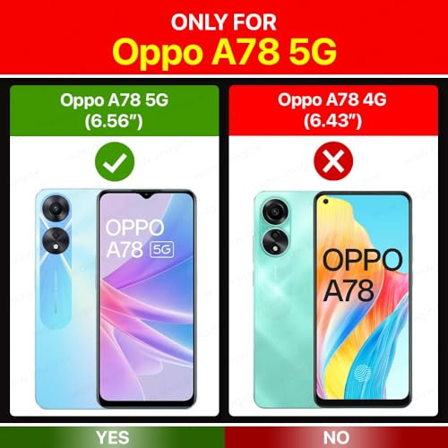 Image of WOW IMAGINE Crystal Clear Transparent Back Case Cover for Oppo A78 5G | Full Device & Camera Protection Shockproof TPU | Flexible Silicone Back Cover Case - Transparent