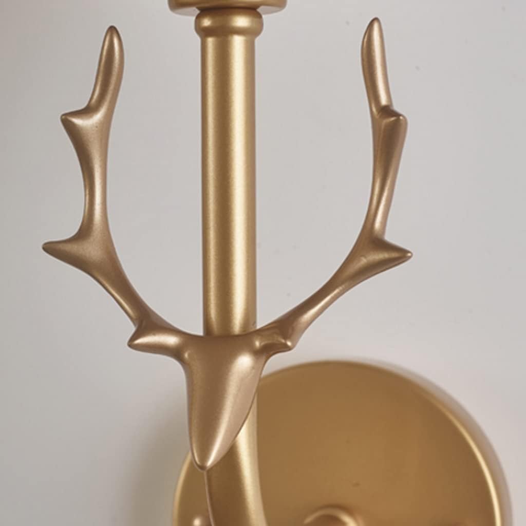 Apliques Pared Pasillo Lámpara De Pared De Metal Con Asta Nórdica, Lámpara De Pared De Tela, Aplique De Pared Para Dormitorio, Sala De Estar, Pasillo, Mesita De Noche Lamparas de Pared Pasillo ( Color