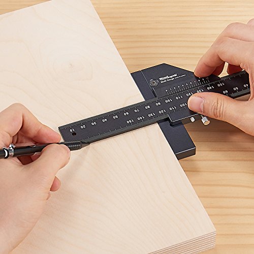 image for Woodraphic Signature Professional Dual Function Scriber Gauge for Meas