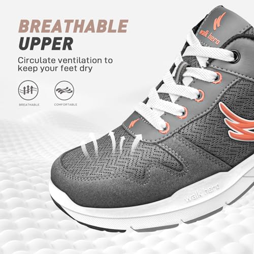 Image of Walking Shoes Women for Plantar Fasciitis, Womens Orthopedic Shoes with Arch Support, Non-Slip Sneakers for Women