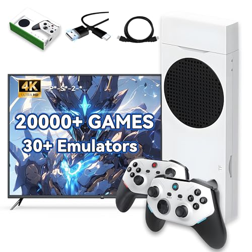 M88 Console da gioco retrò 4K Game Stick 128G,22222+ giochi,30+ emulatori,battaglie online a 4 giocatori,1080P console di gioco portatile con doppio 3D Rocker,Console emulatore Plug and Play per TV
