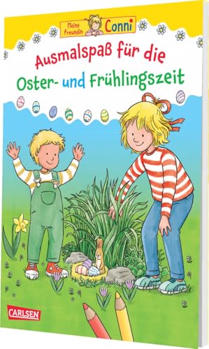 Conni Gelbe Reihe (Beschäftigungsbuch): Ausmalspaß für die Oster- und Frühlingszeit: Fröhliche Ausmalbilder zu Ostern und zum Frühling für Kinder ab 3 Jahren