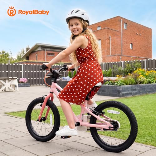 Image of RoyalBaby Kids Bike Lightweight Magnesium Alloy, 14 16 18 Inch Children's Bicycle for Boys Girls Ages 3-9