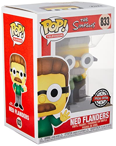Funko Pop 833 Lefty Flanders The Simpsons, Multicor