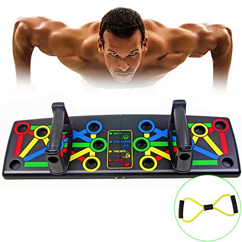 Prancha para Flexão de Braço Exercício + Elástico Extensor CBRN15795