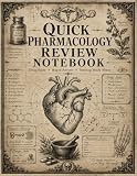 Quick Pharmacology Review Notebook: Nursing Study Guide for Drug Recall, Medication Facts & Exam Readiness