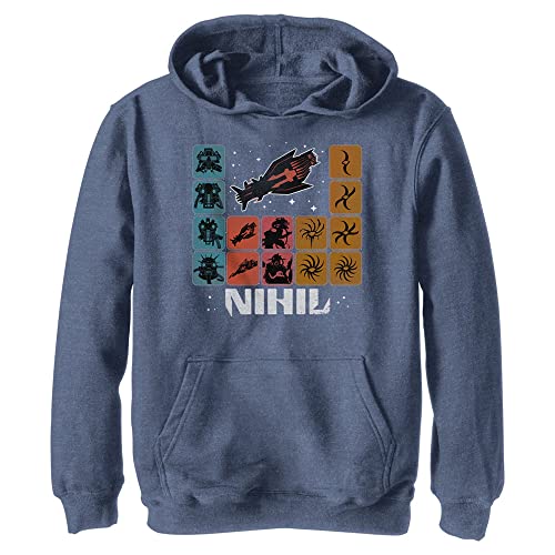 Sweat à capuche enfant Star Wars Periodic Nihil Table noir en coton