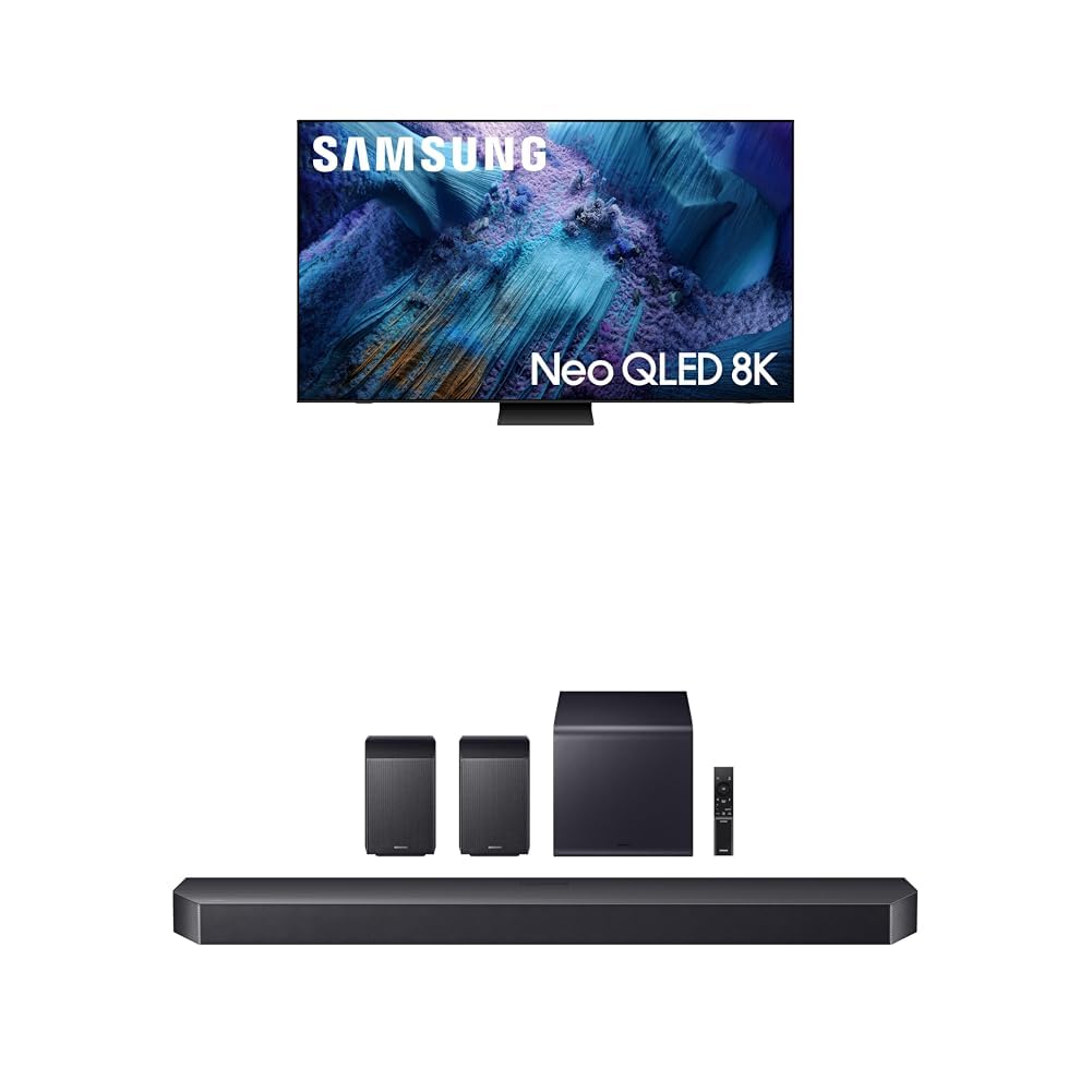 Samsung 75-Inch Class Neo QLED QN990F 8K Mini LED Smart TV 2025 Model NQ8 AI Gen3 Processor 8K