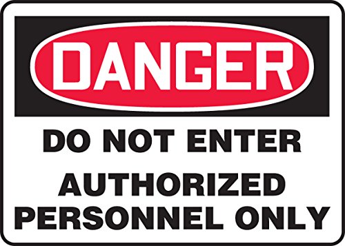 Panneau Danger accès interdit pour sécuriser zone réservée