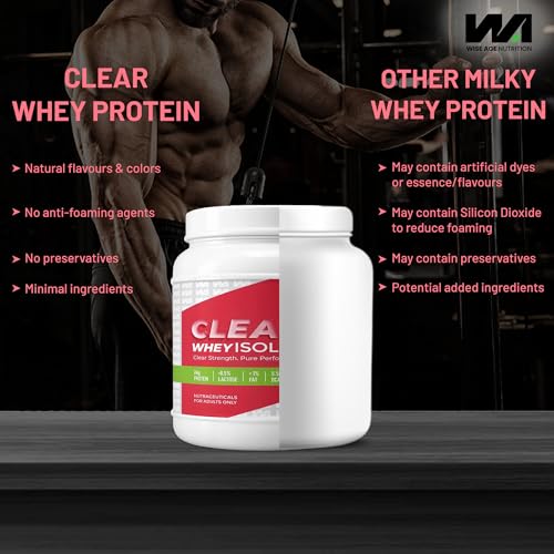 Image of Clear Whey Isolate 90% | 24g Protein Per Serving | 30 Servings | 0.5% Lactose, 1% Fat, 0 Sugar | Fast Absorbing, Zero Bloating, Easy to Digest | Fast Muscle Recovery (SPLASH WATERMELON)