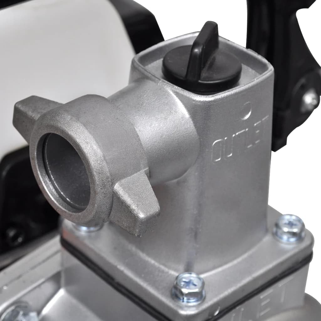 vidaXL Motobomba de Agua Gasolina 2 Tiempos 0.95L Herramienta Bomba Eléctrica