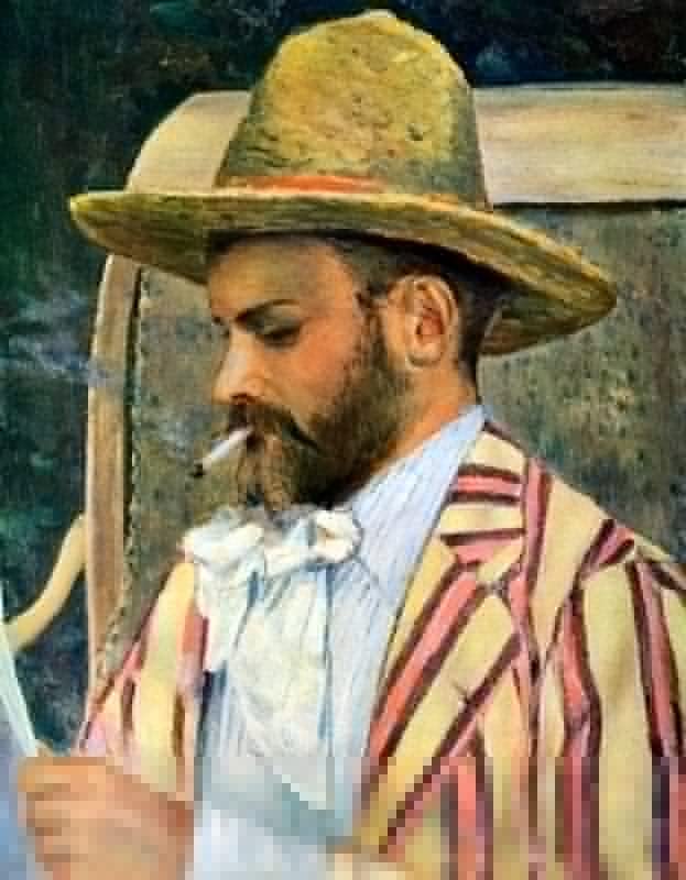 Toile Peinture Murale Portrait de Klas Fahraeus 60x90