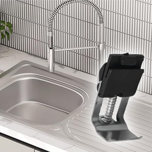 10 Stück Unterbau Spülbecken Clips Küchenspülen Befestigungsklammern Installation Reparatur Hardware Befestigung für Küche Badezimmer Dusche