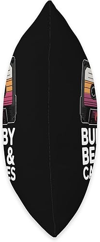 Miniatura 2 de Built by Beats and Cassettes Retro Music Tape Throw Pillow