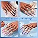 Magnetic Practice Hand for Acrylic Nails: Flexible Fake Nail Training Hand Practice - Manicure Hand Practice Kit for Beginners with 200PCS Nail Tips