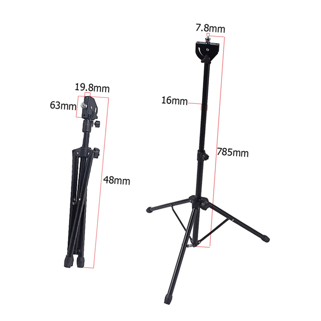 TOYANDONA Supporto Per Batteria Muta in Metallo Staffa Regolabile Accessorio Per Percussioni Piedini in Gomma