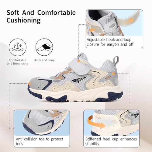 Dr Kong Toddler Shoes Kids Shoes for Boys and Girls Lightweight Durable Casual Athletic Kids Sneakers for Toddlers and Little Kids2