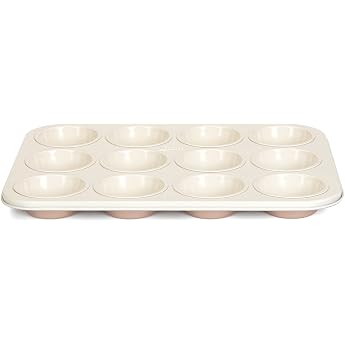 Patisse 2048281 Muffin Mould 12-Piece Ceramic