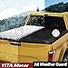 YITAMOTOR Truck Tonneau Covers Soft Roll Up Compatible with 2019 2020 2021 2022 2023 2024 Ford Ranger 5' (61