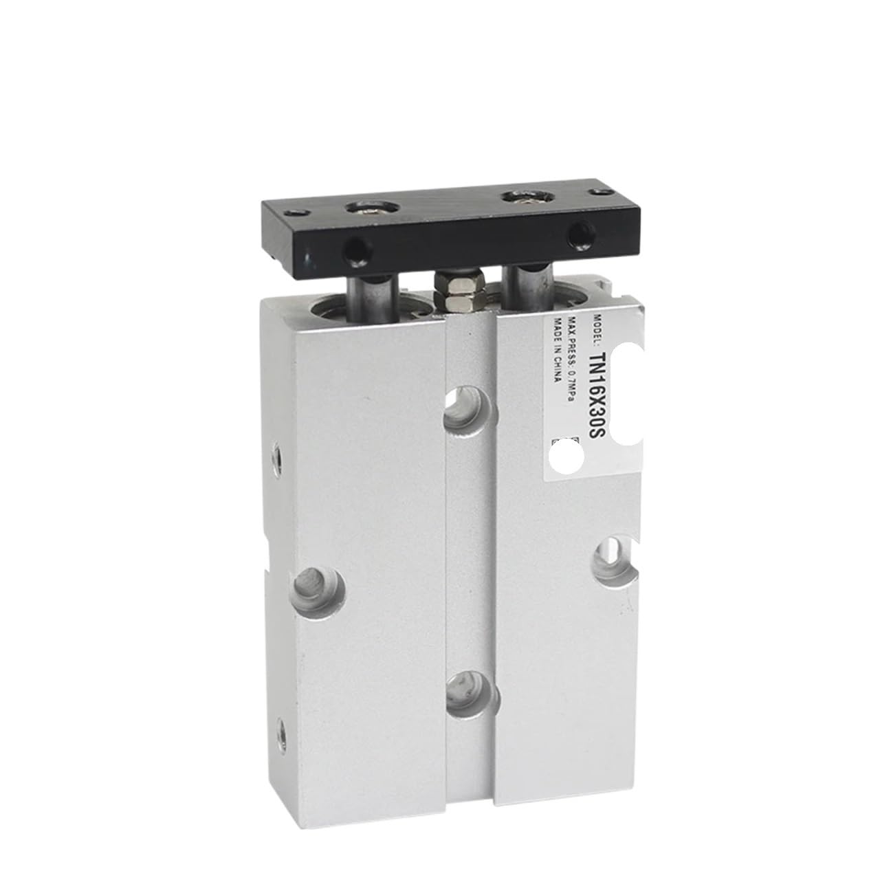 Cylindre pneumatique anti-rotation TN25 aimanté pour guidage de précision