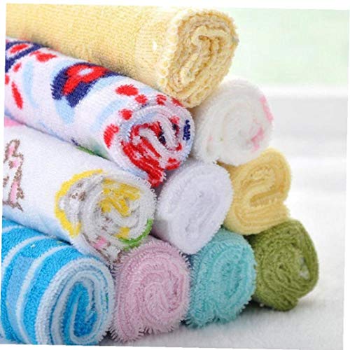 Ruluti 8pcs Little Baby Fazzoletto Durevole Bagno