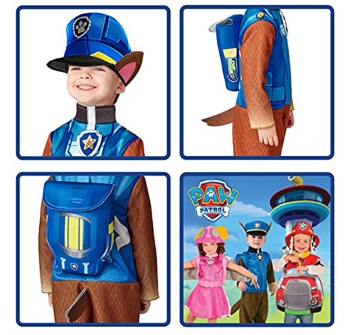 Disfraz Paw Patrol The Movie Chase para niño talla S miniatura 4
