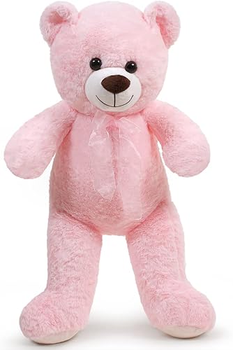 Miniatura 2 de SNOWOLF Oso de peluche de 15.7 pulgadas (15.7 in), bonito juguete de peluche, regalo para niños y niñas, cumpleaños, Navidad, día de San Valentín,