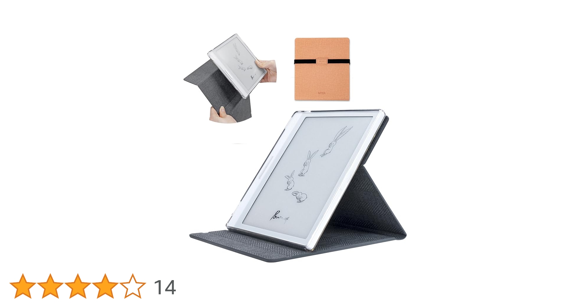 7インチ E-ink電子書籍リーダー BOOX Leaf 純正カバー ディスプレイに電子ペーパーであるEInkを採用しているBOOX