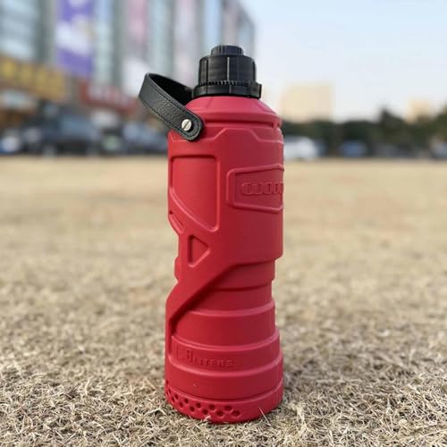 Image of ATORSE Tank Small Backup Fuel Bottle Sturdy Portable Fuel Container Red