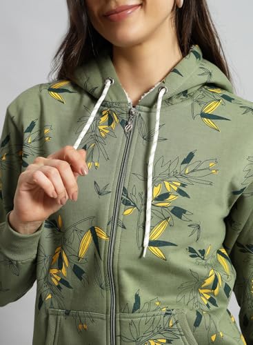 Image of eKools Women's Fleece Fullsleeves Jacket (Flee02)