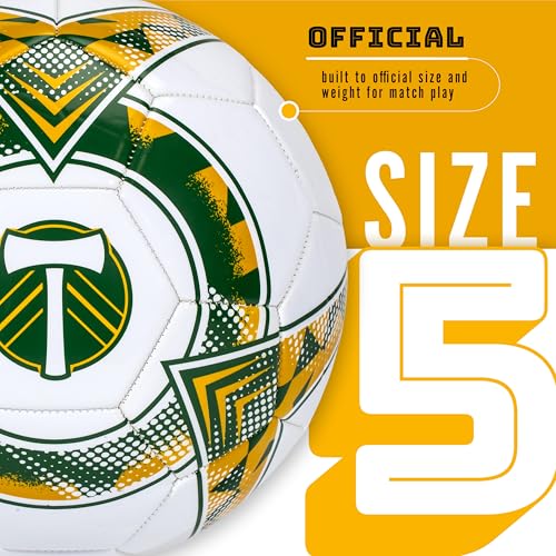Image of Franklin Sports Official MLS Team Soccer Balls - Official Size 5 Soccer Balls - Regulation Size + Weight Soccer Ball for Kids + Adults - Boys + Girls Soccer Ball - Air Pump Included